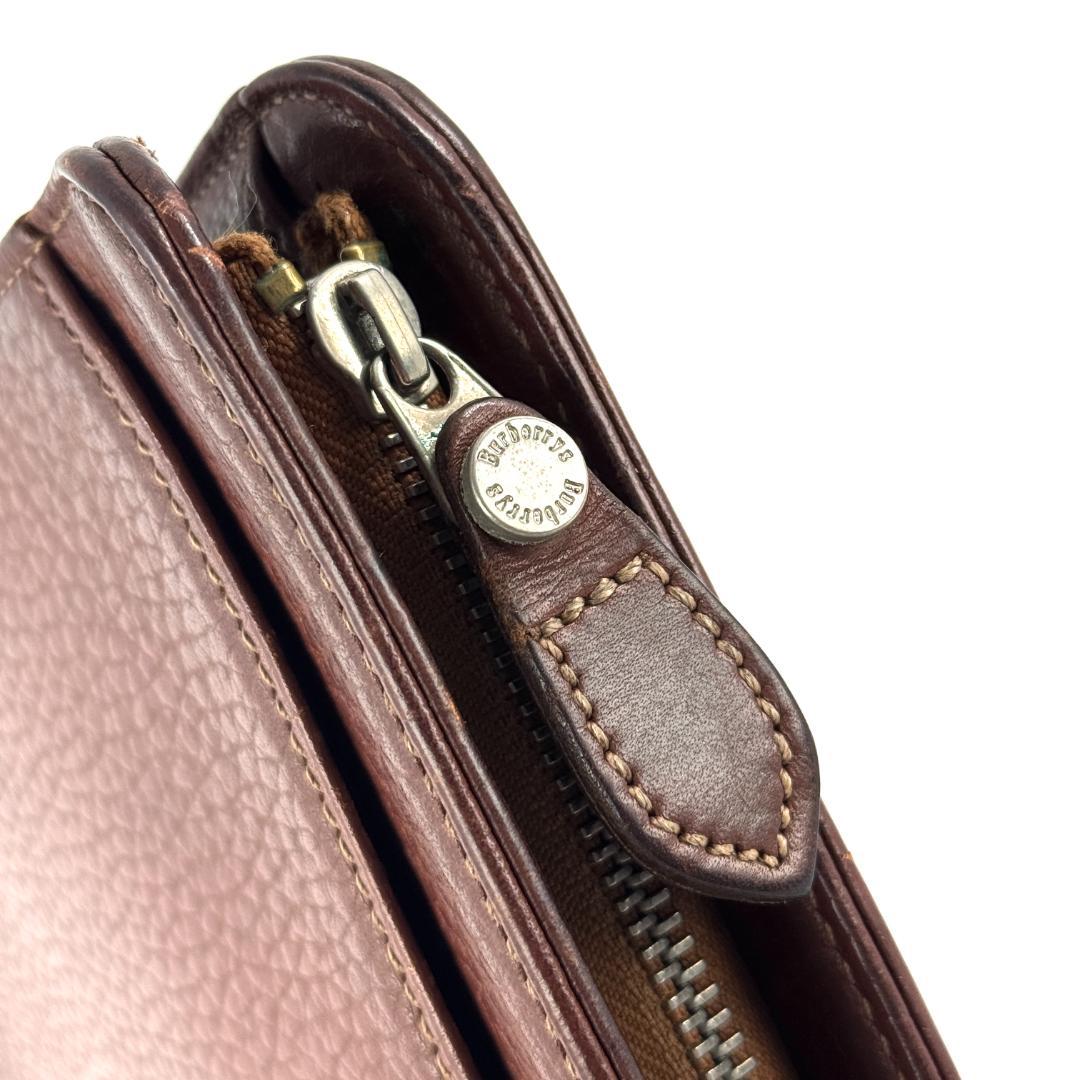 Burberry　レザー　ビジネスバッグ　ブリーフケース　バーバリー