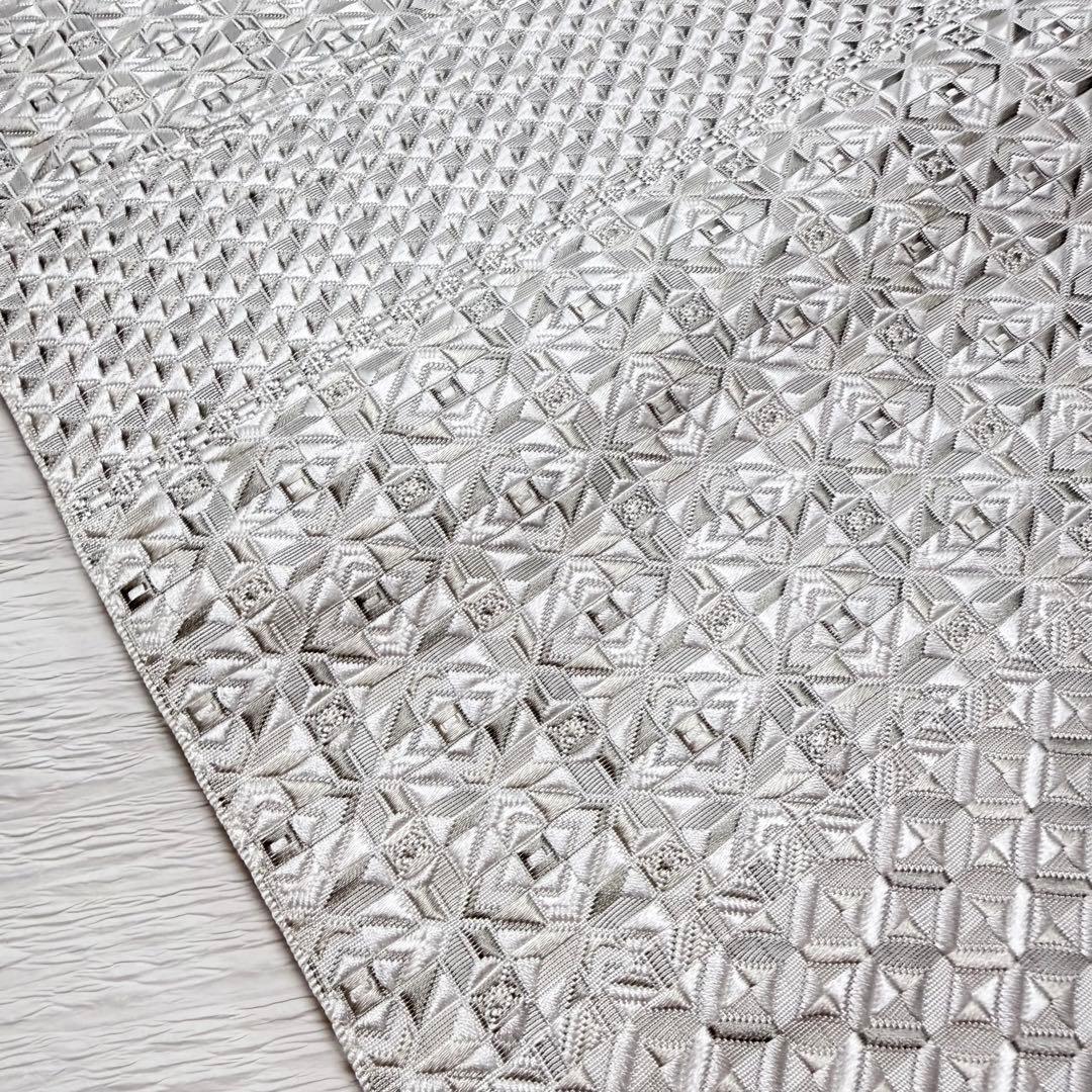 専用m-98 本場筑前博多織 大倉織物 誠之輔 琥珀織 正絹 名古屋帯