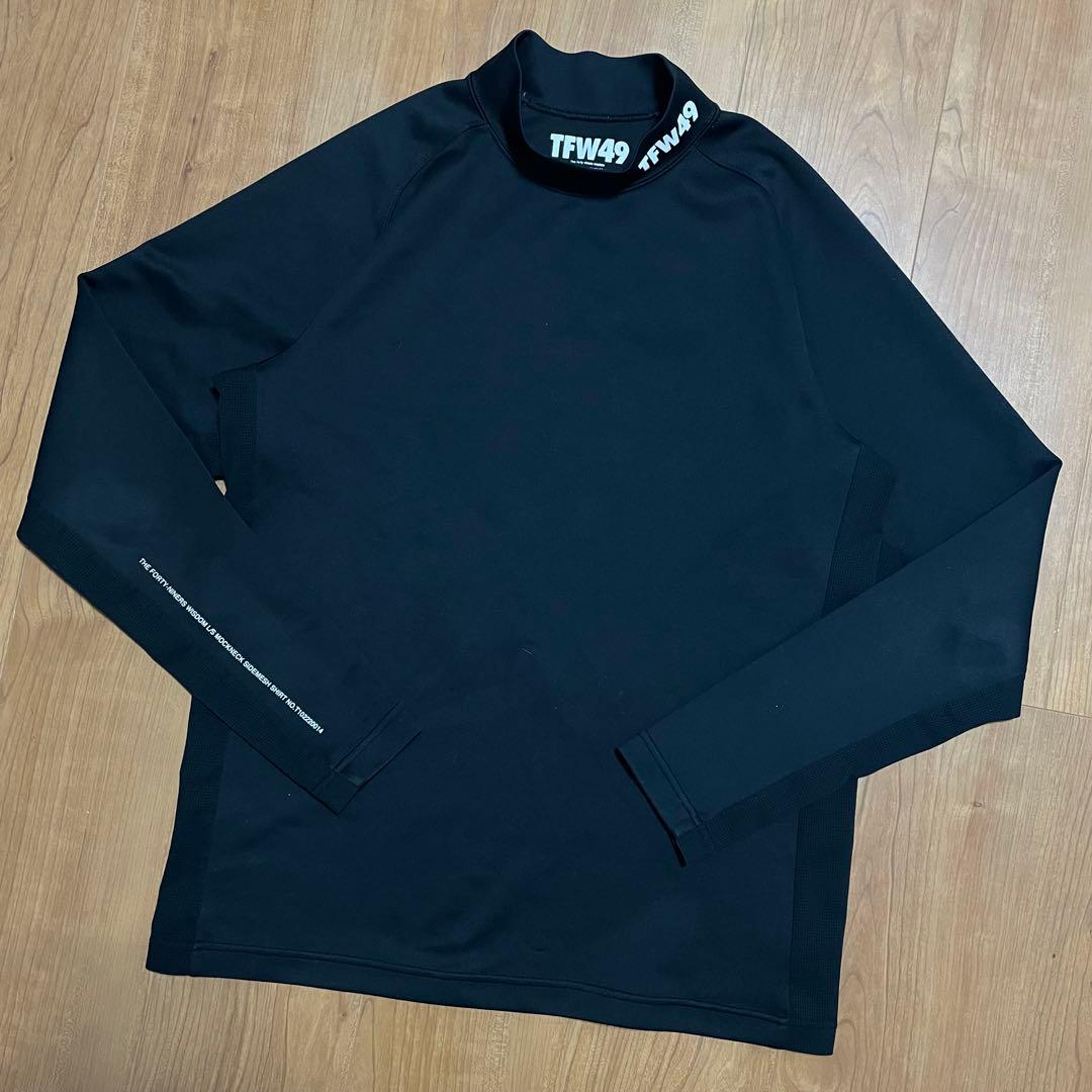 TFW49 モックネック　ロングTシャツ XL junhashimoto ゴルフ