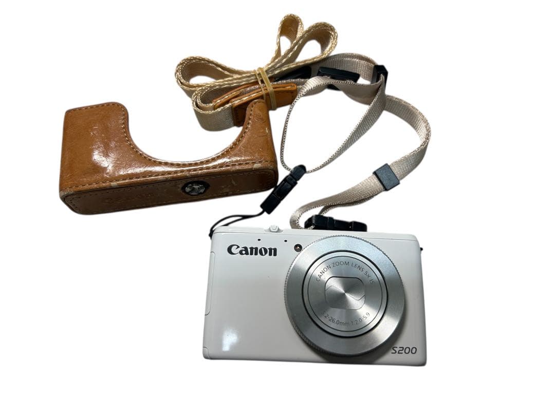 Canon S200 PC2033 ホワイト デジタルカメラ