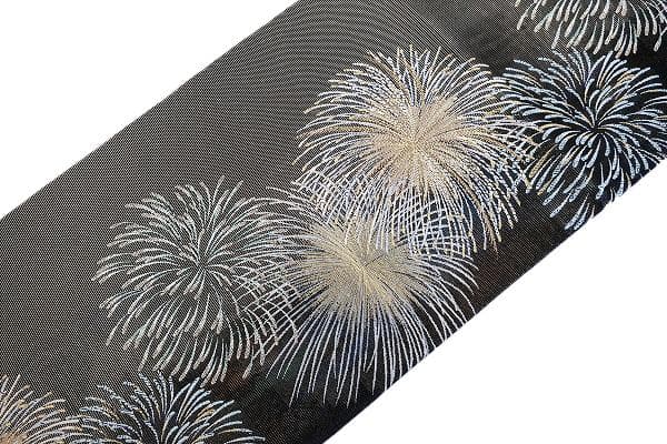 ★専用★未使用品 袋帯 夏帯 夏 絽 黒 花火