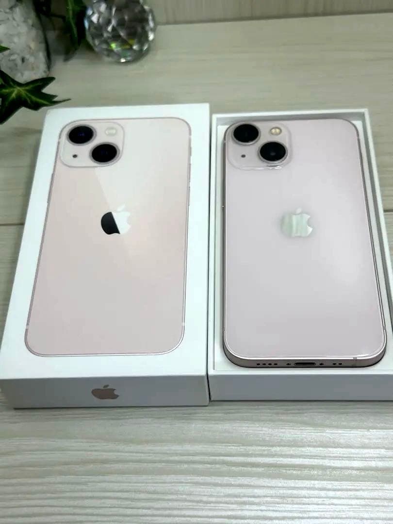 ✅⭐️iPhone 13 mini❣️512GB ピンク✨100％