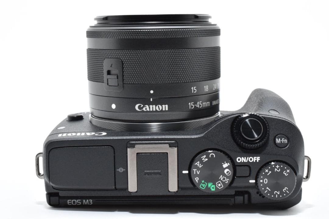 美品 Canon EOS M3 レンズキット★WiFi搭載&高画質タッチパネル★