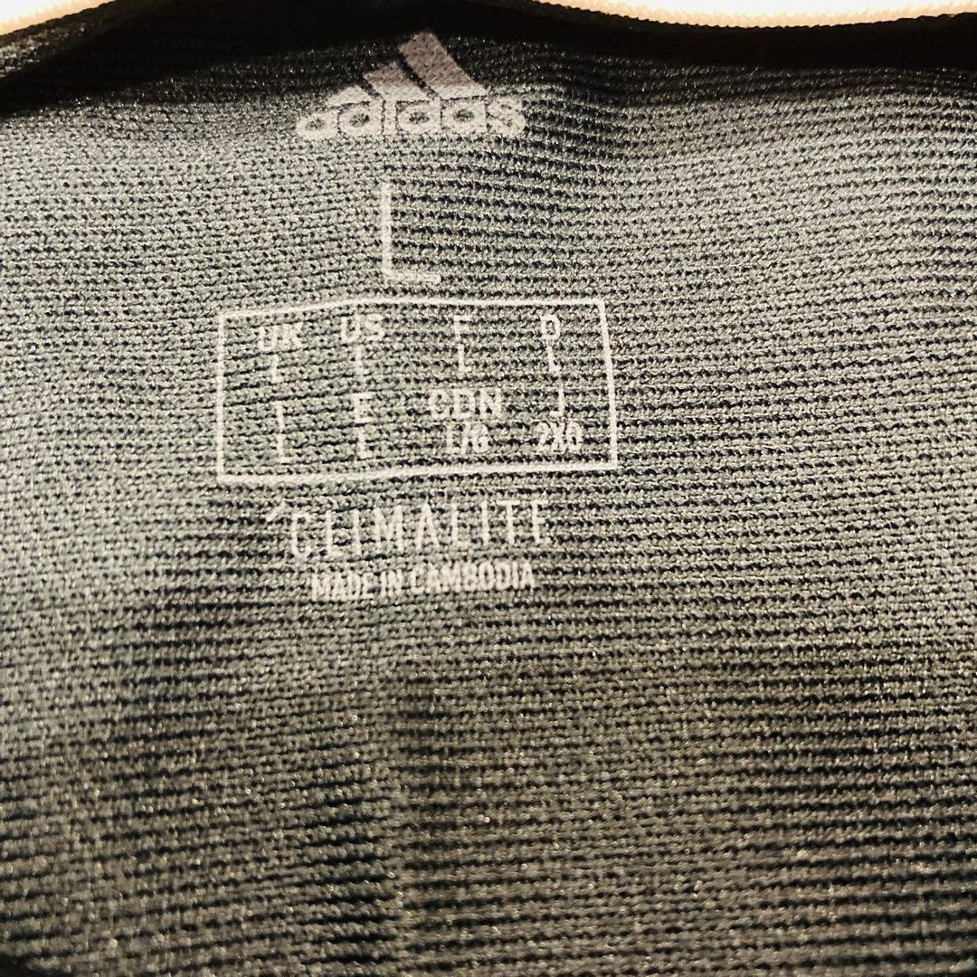 adidas レアルマドリード　ポロシャツ　パンツ　セットアップ　Lサイズ