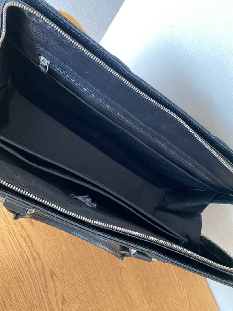 TAKEO KIKUCHI タケオキクチ ビジネスバッグ　ブリーフケース　黒