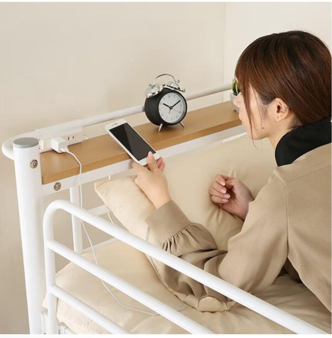 ニトリ 高さ2段階式階段付きロフトベッド