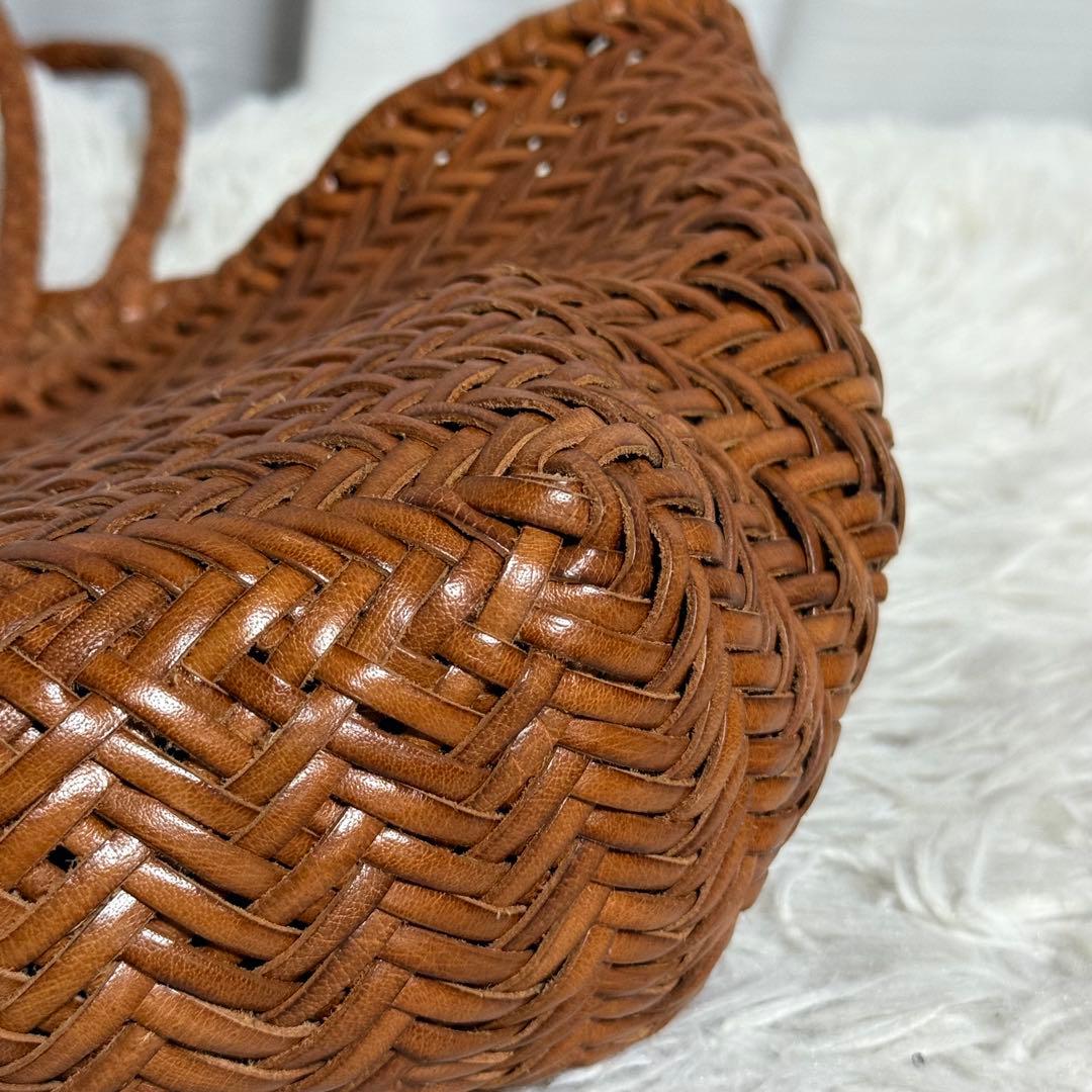 ⭐️未使用級⭐️セントクリストファー　ドラゴンディフュージョン　メッシュトート　籠鞄