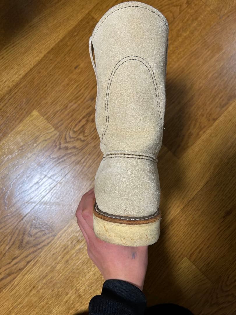 レッドウィング　ペコスブーツ　スェード