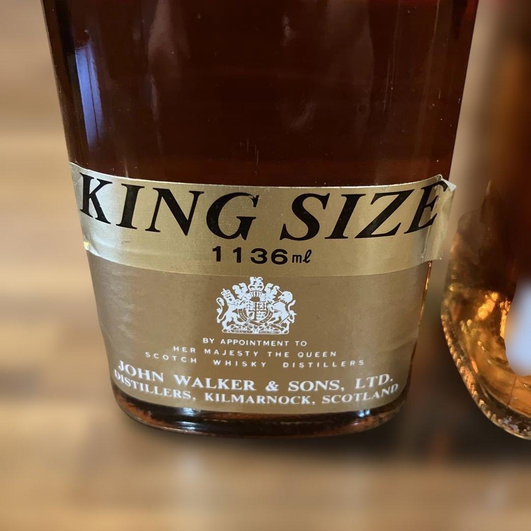 ウイスキー Johnnie Walker Black Label KING SIZE