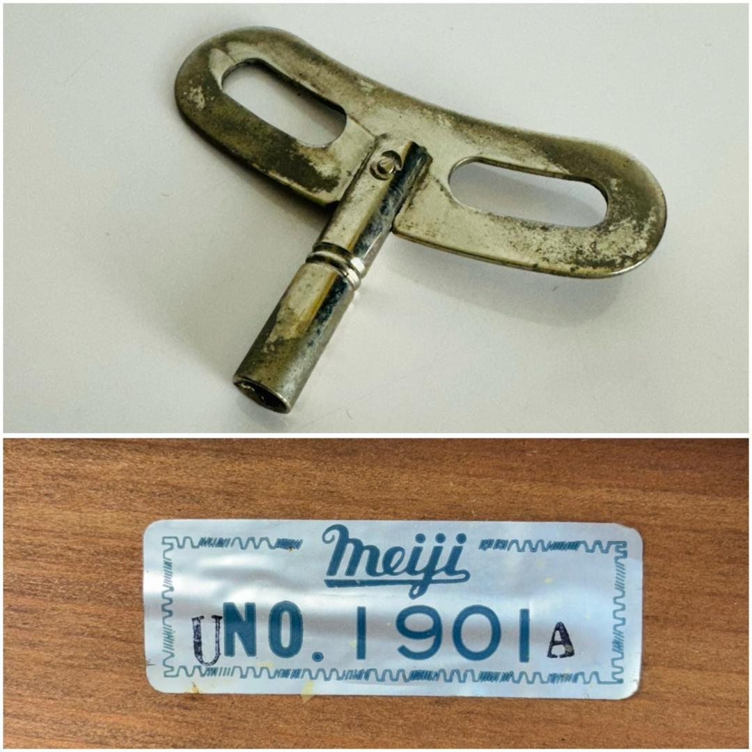 希少　動作品　ヴィンテージ　アンティーク　明治時計 30Day