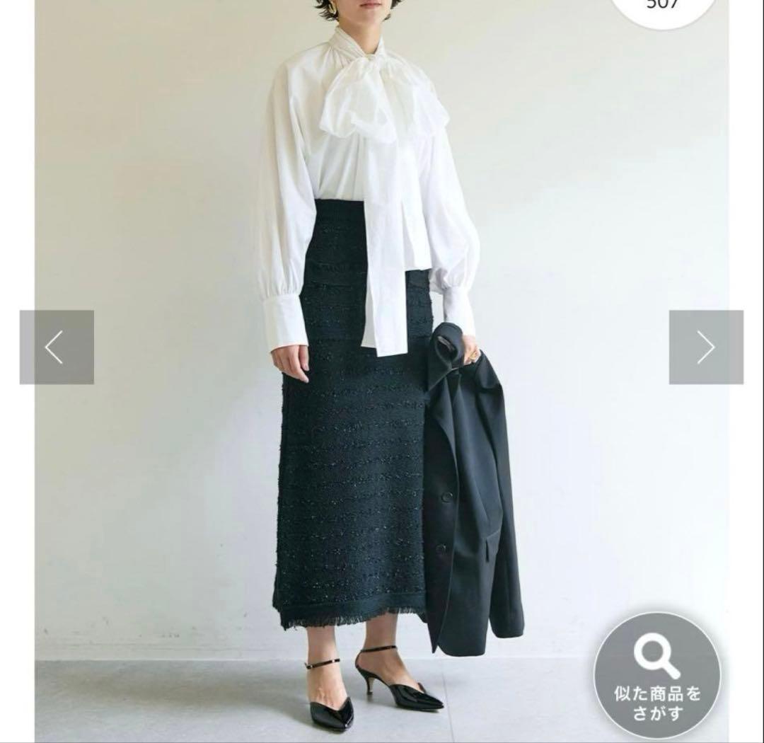 ウィムガゼット☆ボウタイドルマンブラウス ゆったり フォーマル 卒業式 入学式