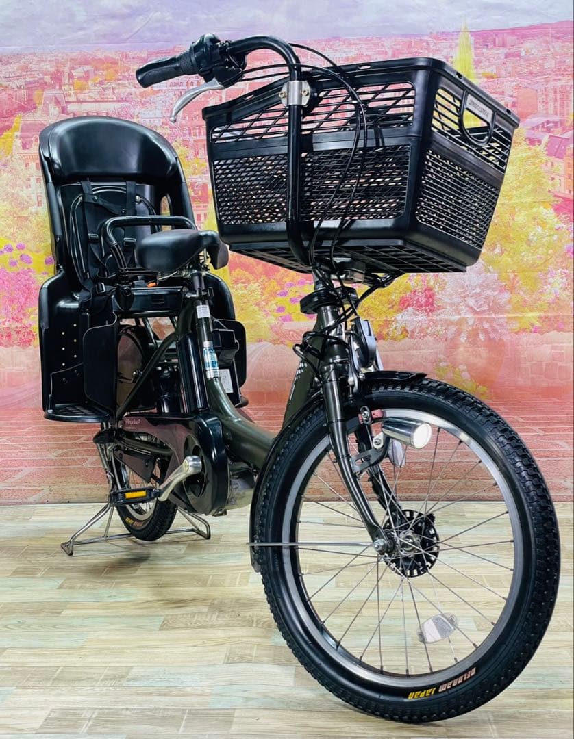 ZK3370 電動自転車 ブリヂストン 子供乗せ 20インチ 送料無料