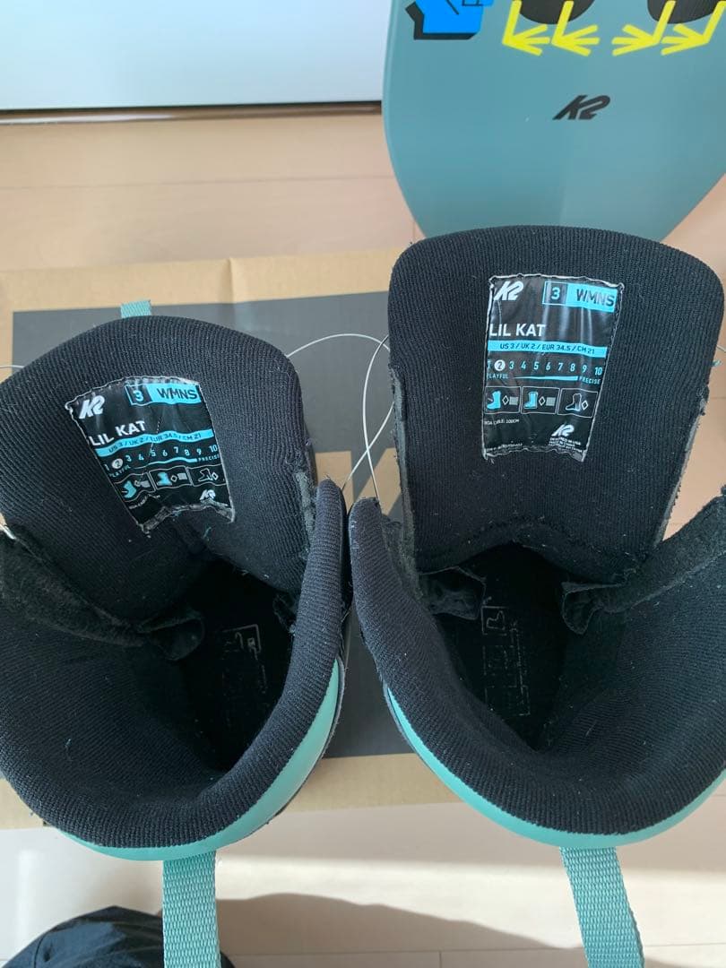 K2 MINI TURBO キッズスノーボード3点セット 130cm