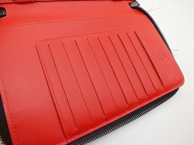 [433]未使用　＊クリスチャン　ルブタン＊　iPad mini　カバーバッグ