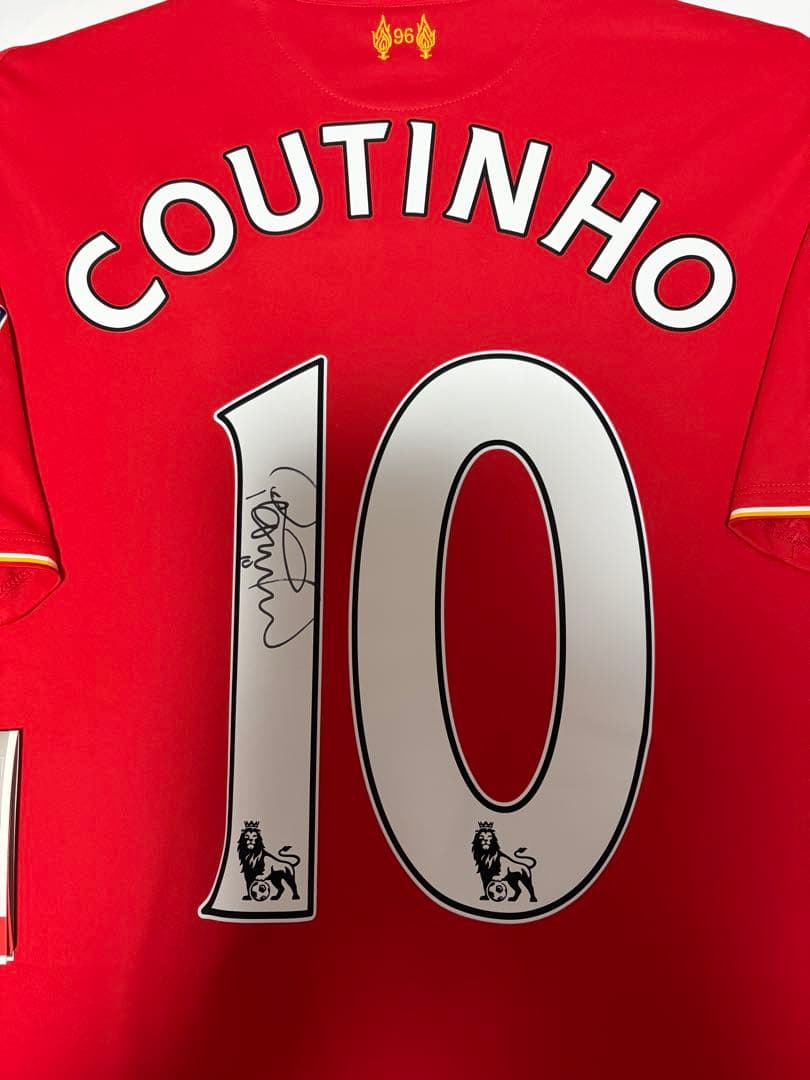 リバプール コウチーニョ 直筆サイン入り ユニフォーム リヴァプール