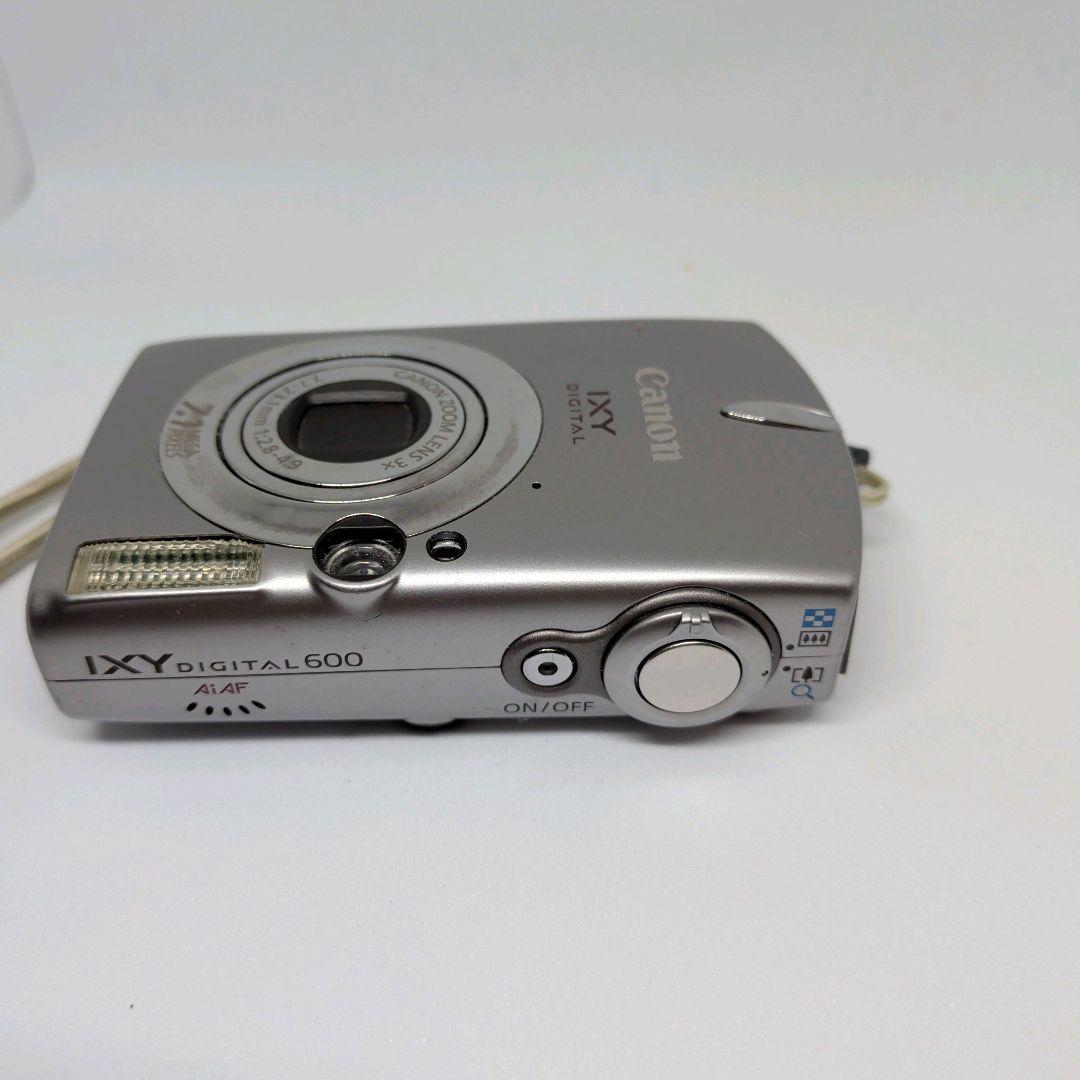 【美品】Canon IXY DIGITAL 600 シルバー コンデジ
