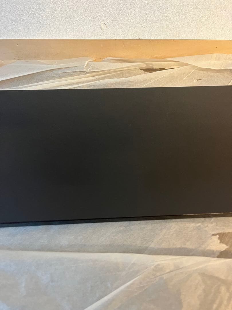 美品 茶道具 輪島塗 黒真塗 長板 炉用 風炉用 壱双 共箱 木製漆器