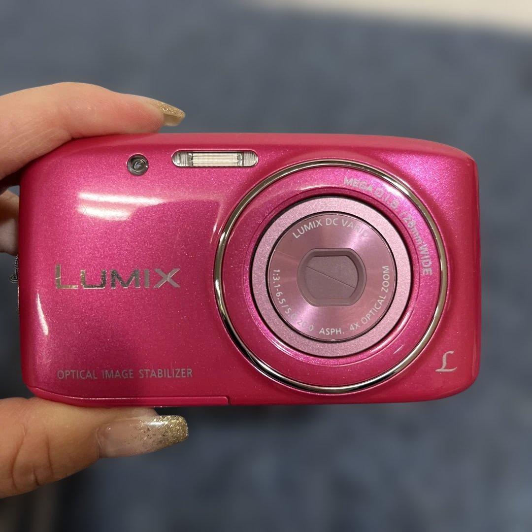 Panasonic LUMIX DMC-S2 デジタルカメラ ピンク