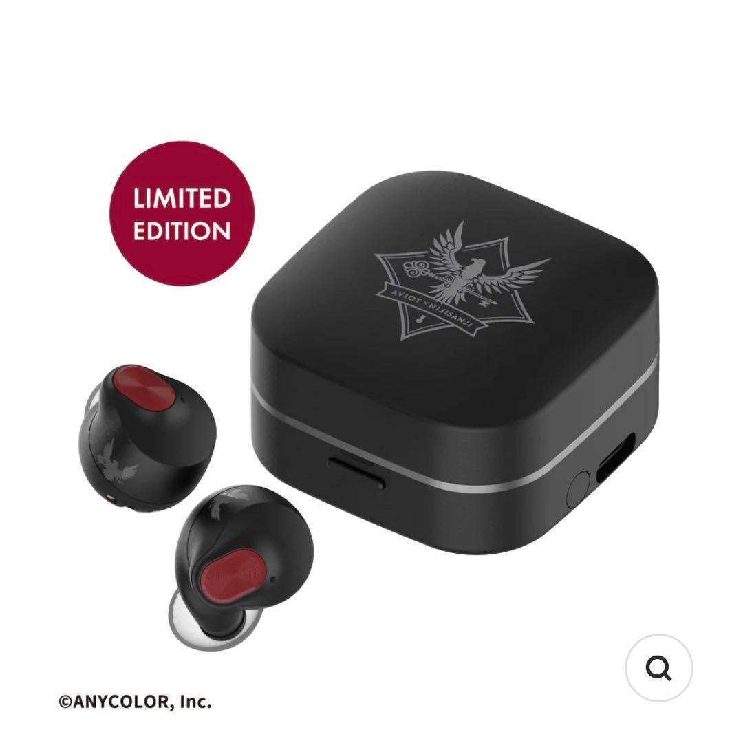 【値下げ】aviot ワイヤレスイヤホン　にじさんじ　ローレン・イロアス