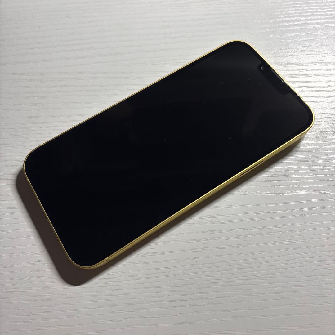 iPhone14 128GB イエロー SIMフリー 極美品
