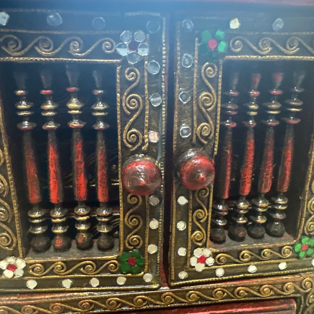 インポート　ミニチェスト　ハンドメイド