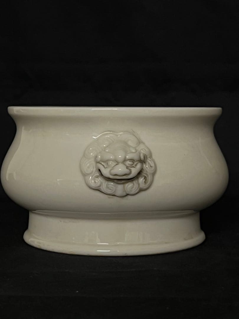 【希少品•倉庫整理品】中国宋時代徳化窯香炉　共箱　XG55-55