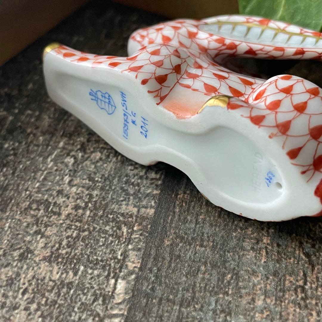 HEREND ゾディアック　十二支フィギュリン　赤　2011年