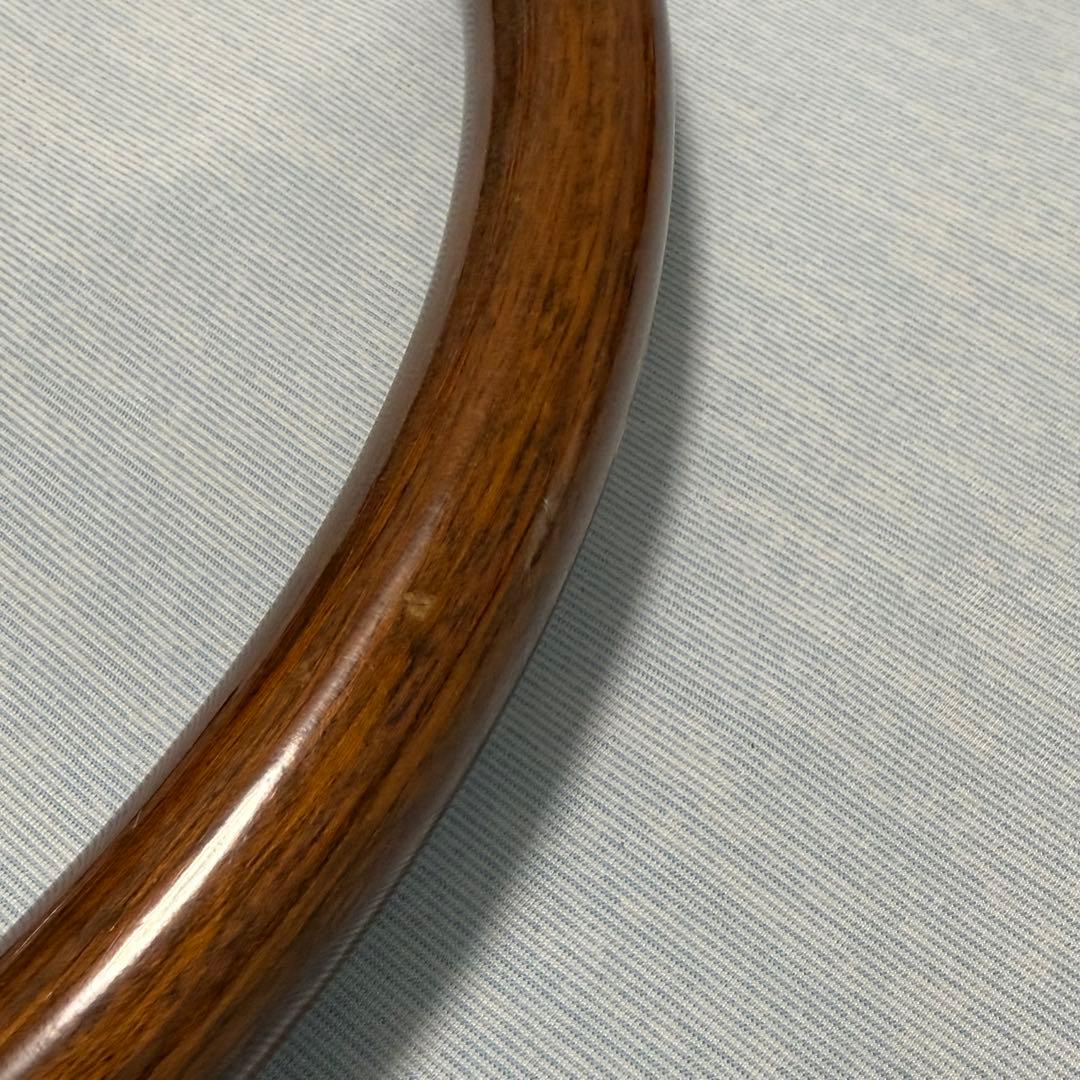 値下げ！MOMO ウッド　ステアリング 3本スポーク　当時物