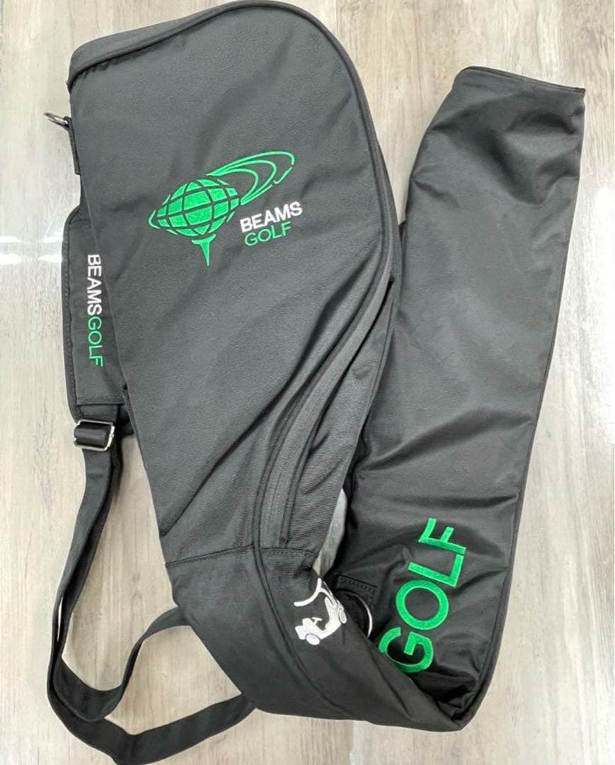 BEAMS GOLF ゴルフバッグ 黒