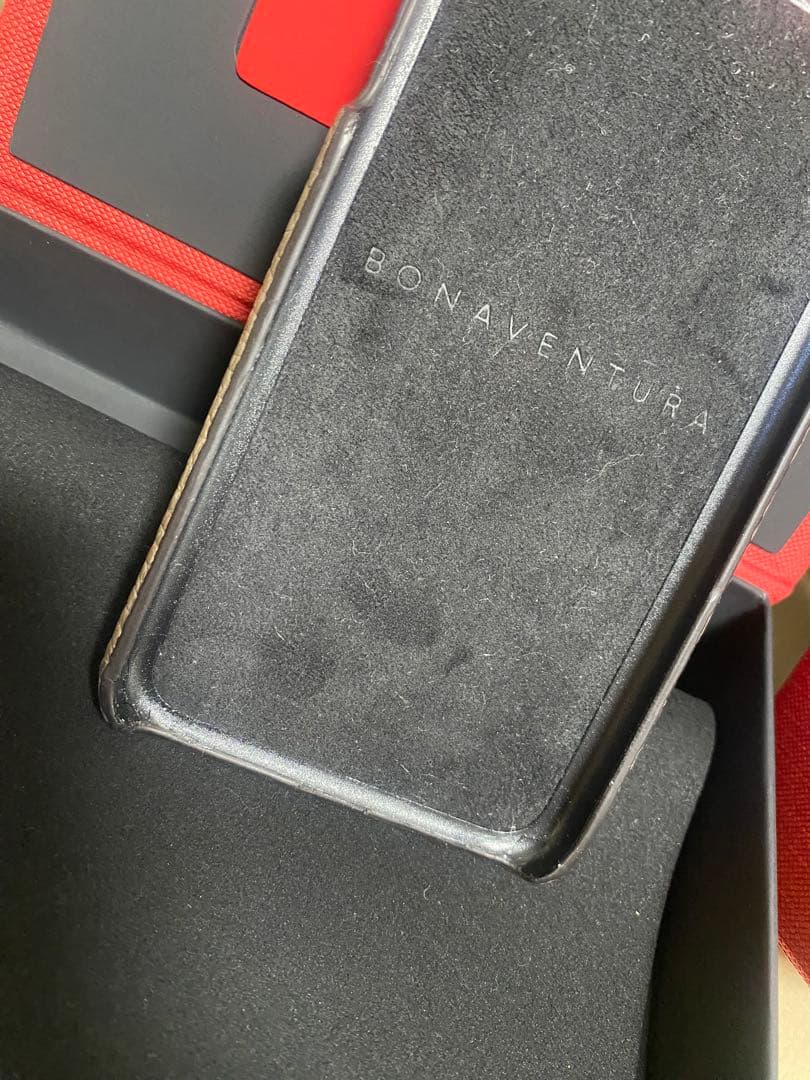 Bonaventura iPhone用ケース ストラップ付き