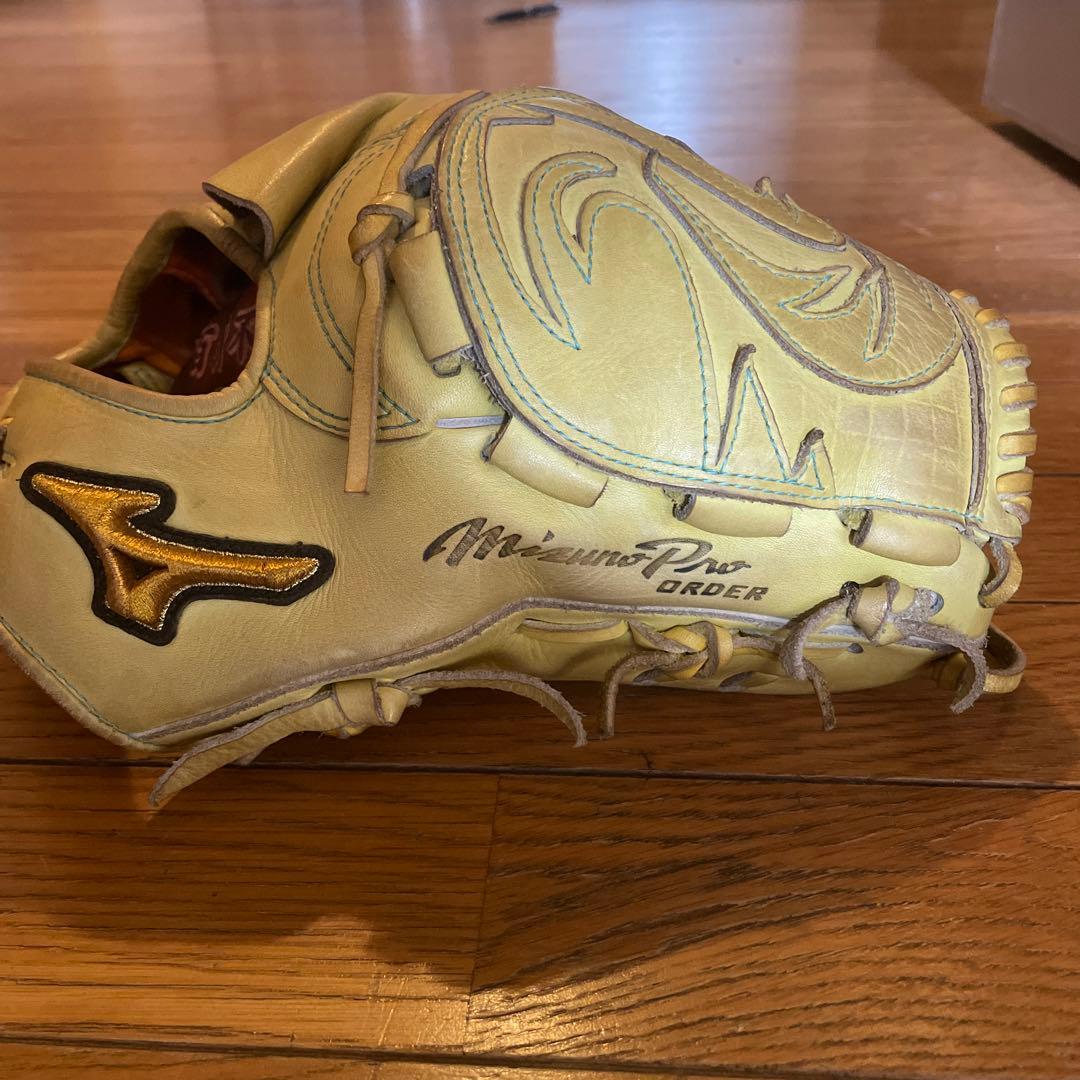 Mizuno Pro イエローオーダーグローブ