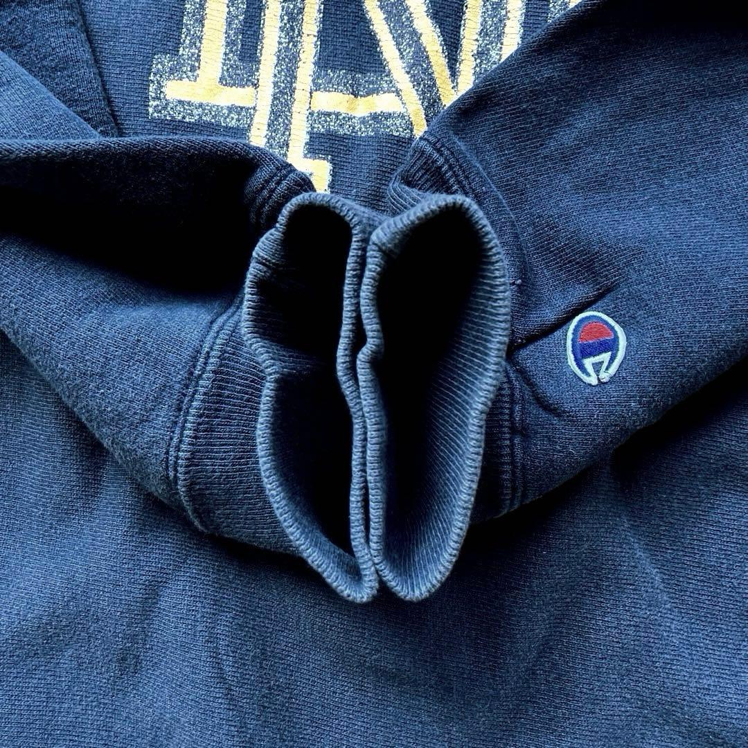 ま*る様 80’sUSA製 Champion リバースウィーブ L 紺