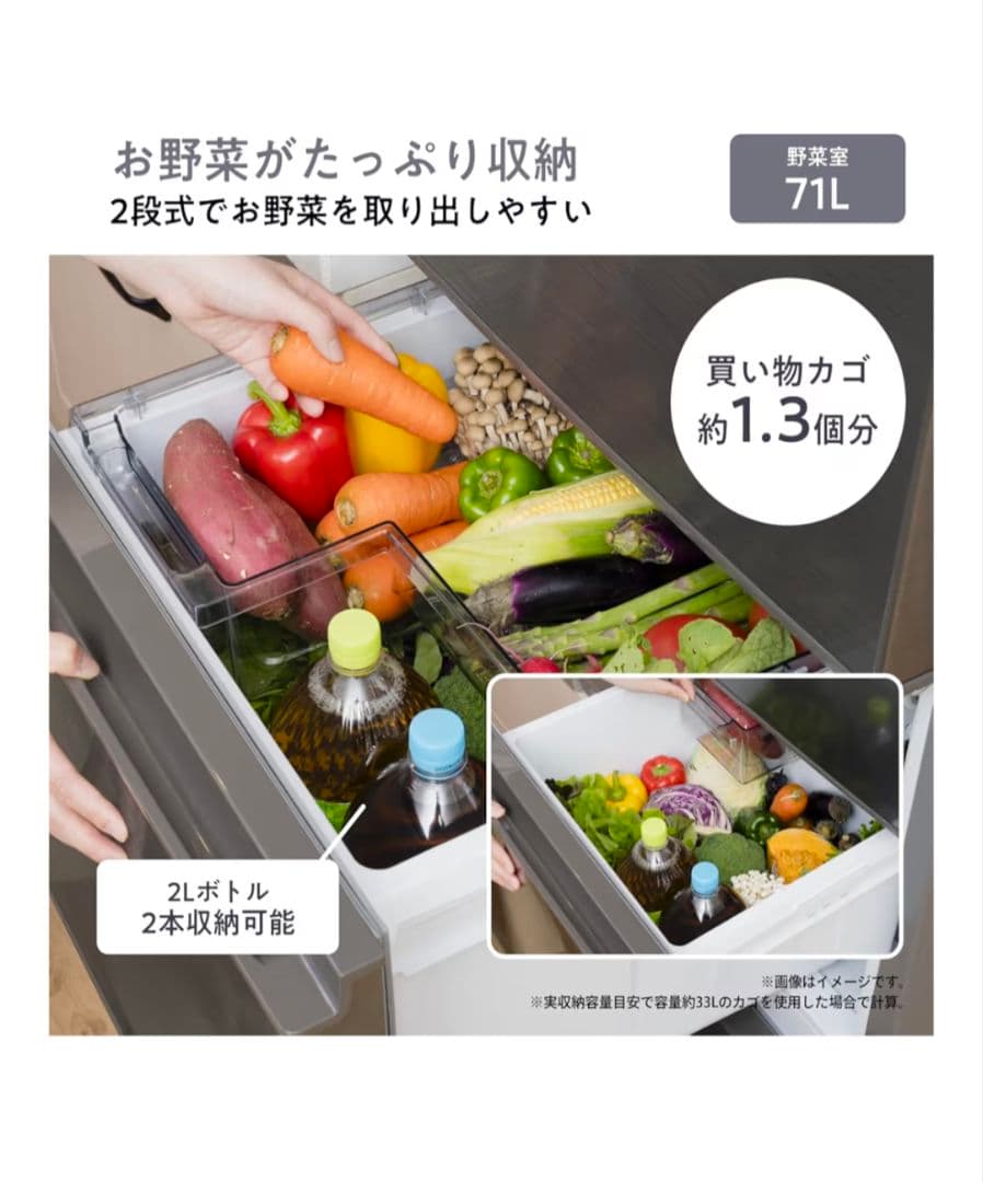 2025年製ハイセンス 冷蔵庫 幅55.4cm 283L 右開き 3ドア