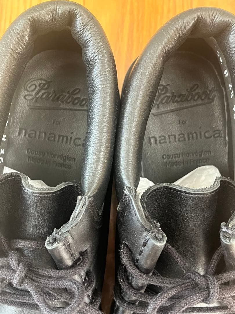 美品PARABOOTパラブーツnanamica別注MILLA/JANNU24cm