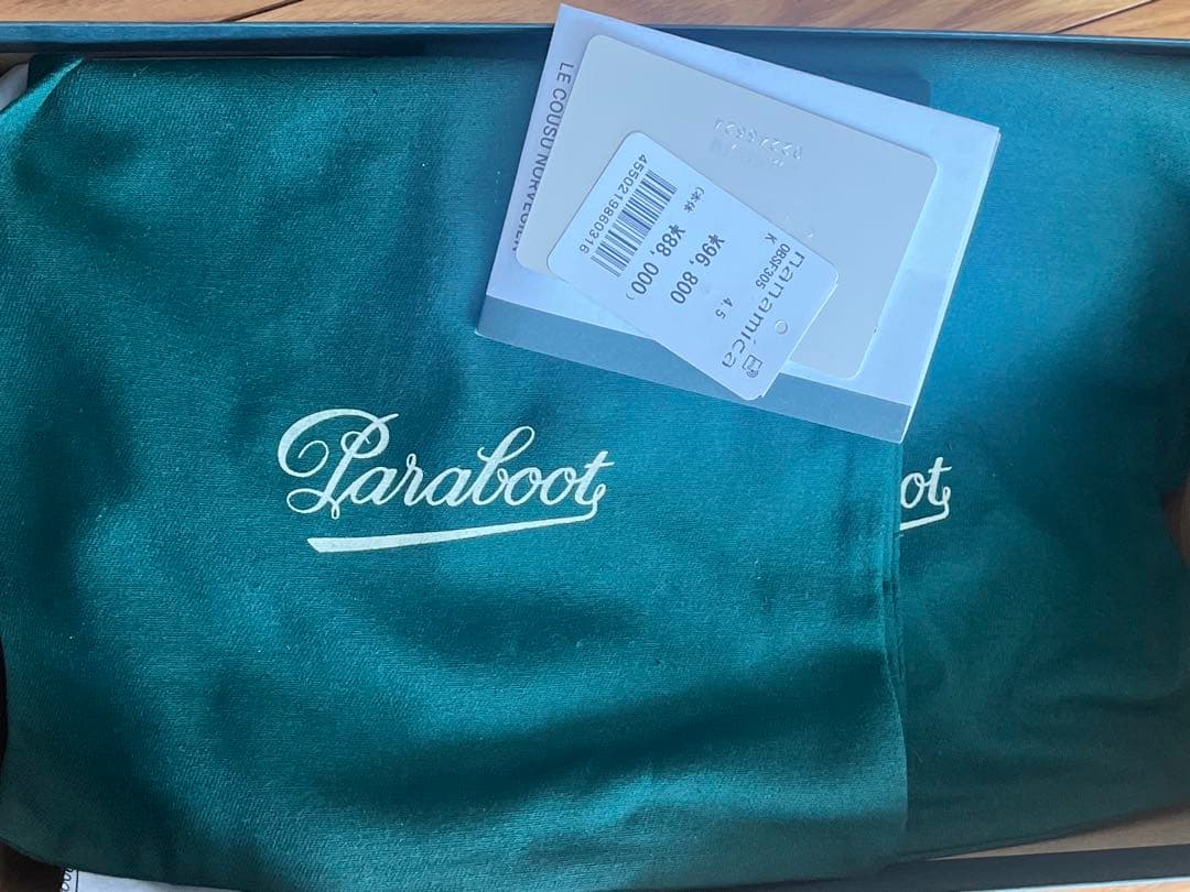 美品PARABOOTパラブーツnanamica別注MILLA/JANNU24cm