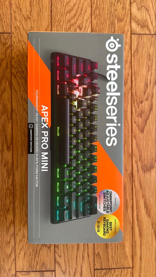 SteelSeries Apex Pro Mini 有線 ゲーミングキーボード