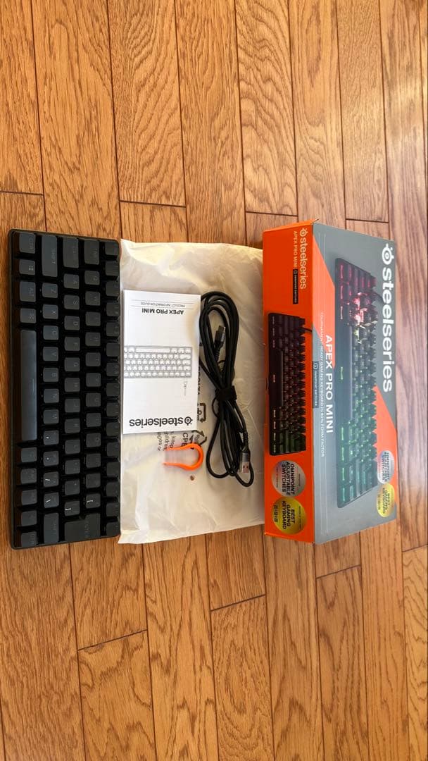 SteelSeries Apex Pro Mini 有線 ゲーミングキーボード