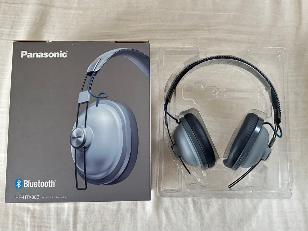 Panasonic RP-HTX80B Bluetooth ワイヤレスヘッドホン