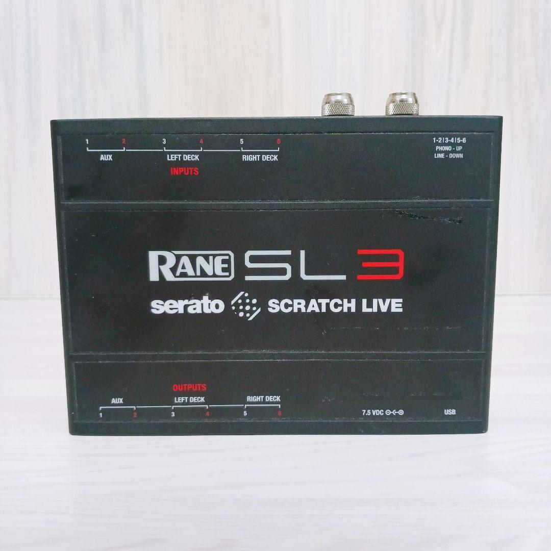 RANE SL3 Serato Scratch Live インターフェース