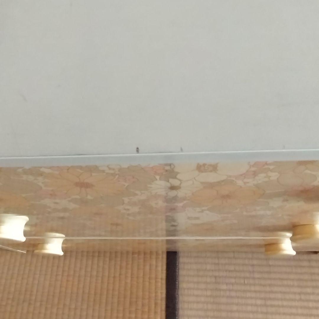 ポップな花柄デザインの押入れタンス 3段 チェスト 昭和レトロ