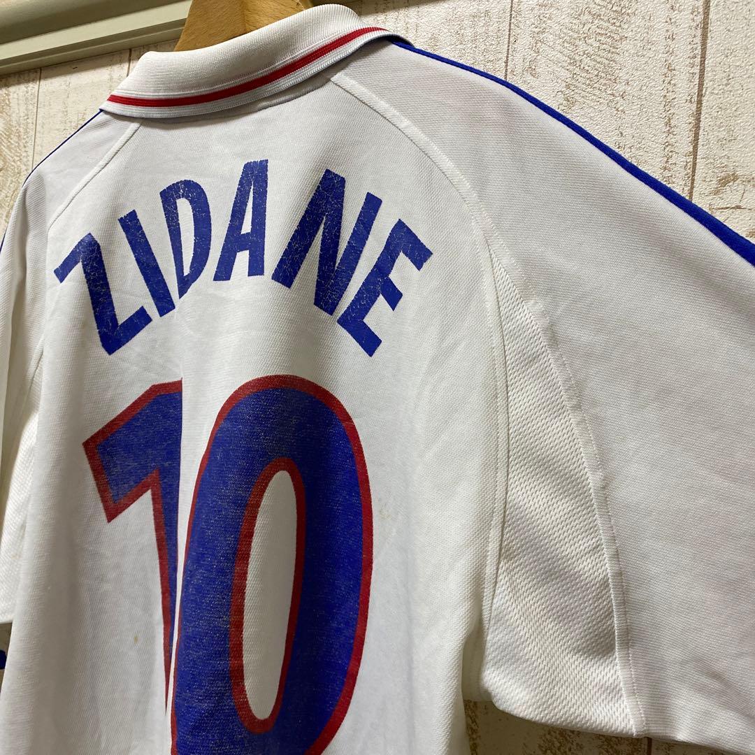フランス代表 ジダン 2000年 ユーロ オフィシャル アディダス