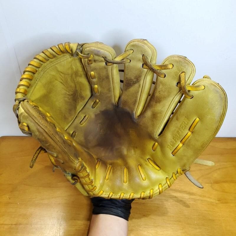 ZETT ゼット プロステイタス 日本製 佐藤刻印 投手用 硬式グローブ