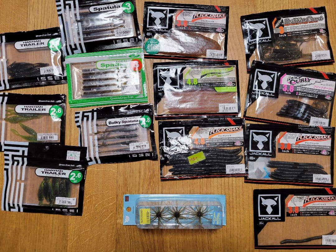 ジャッカル ボトムアップ TN80.60 ソウルシャッド リズィー　まとめ売り