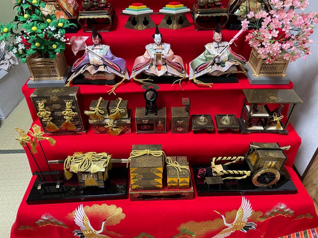【定価70万】七段飾り 雛人形 親王飾り①