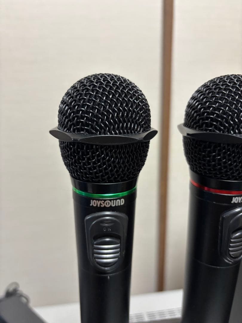 JOYSOUND ワイヤレスマイク 2本セット BMB 美品