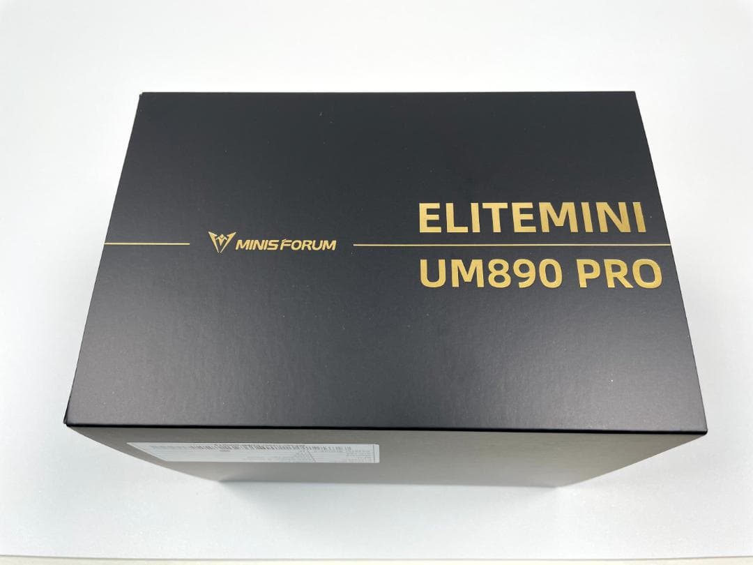 使用短め MINISFORUM UM890 Pro ／ AMD Ryzen 9