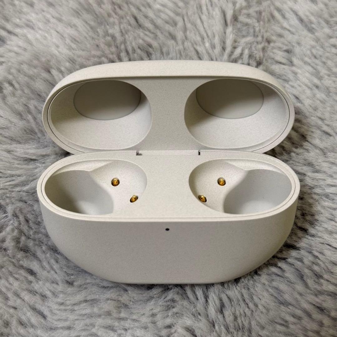 【美品】SONY WF-1000XM5 プラチナシルバー「カバーケース付き」