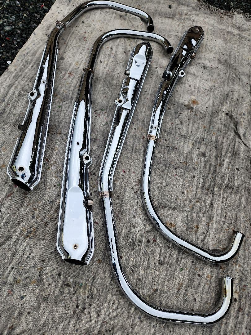 翔*研様 Kawasaki　z1　z2　4本だしマフラー　４バラ　マフラー　美品