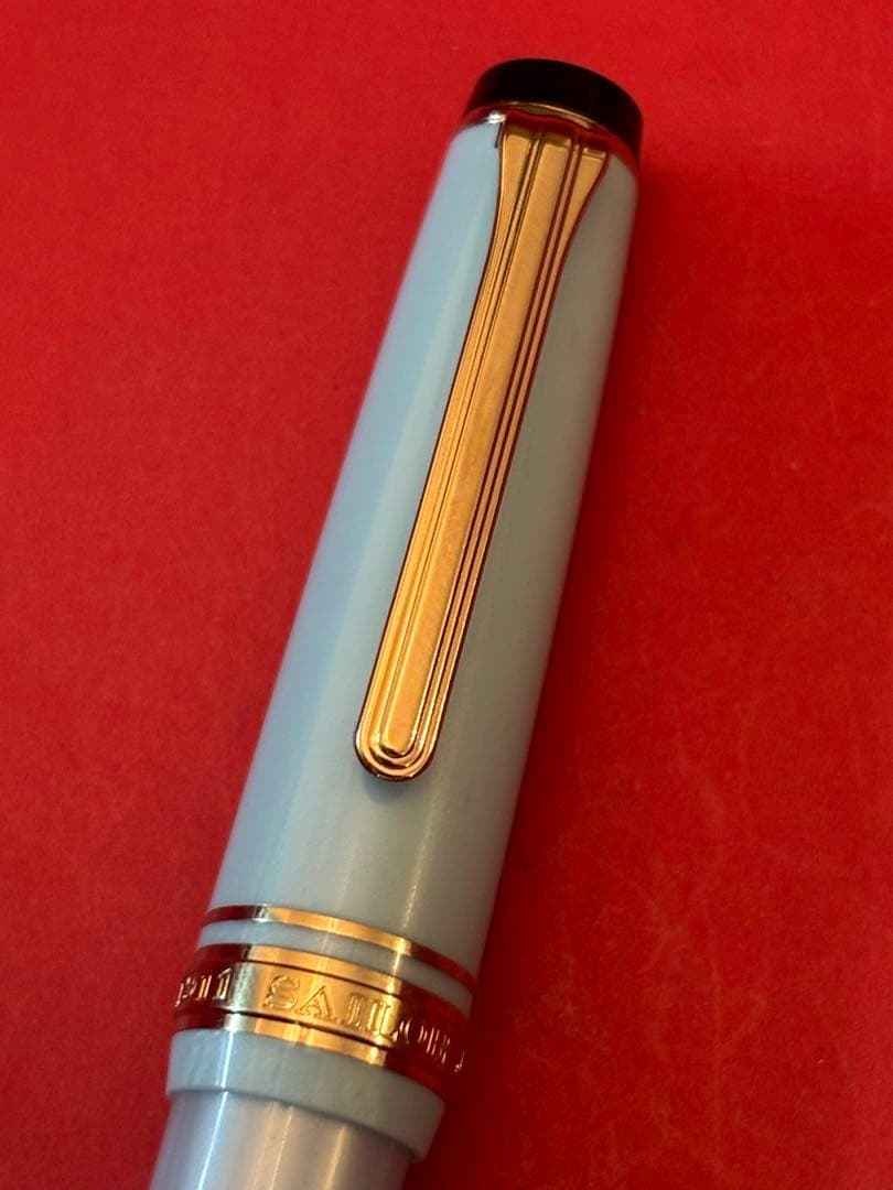 セーラー万年筆SHIKIORI―四季織― 雪月空葉 万年筆 春空(EF)