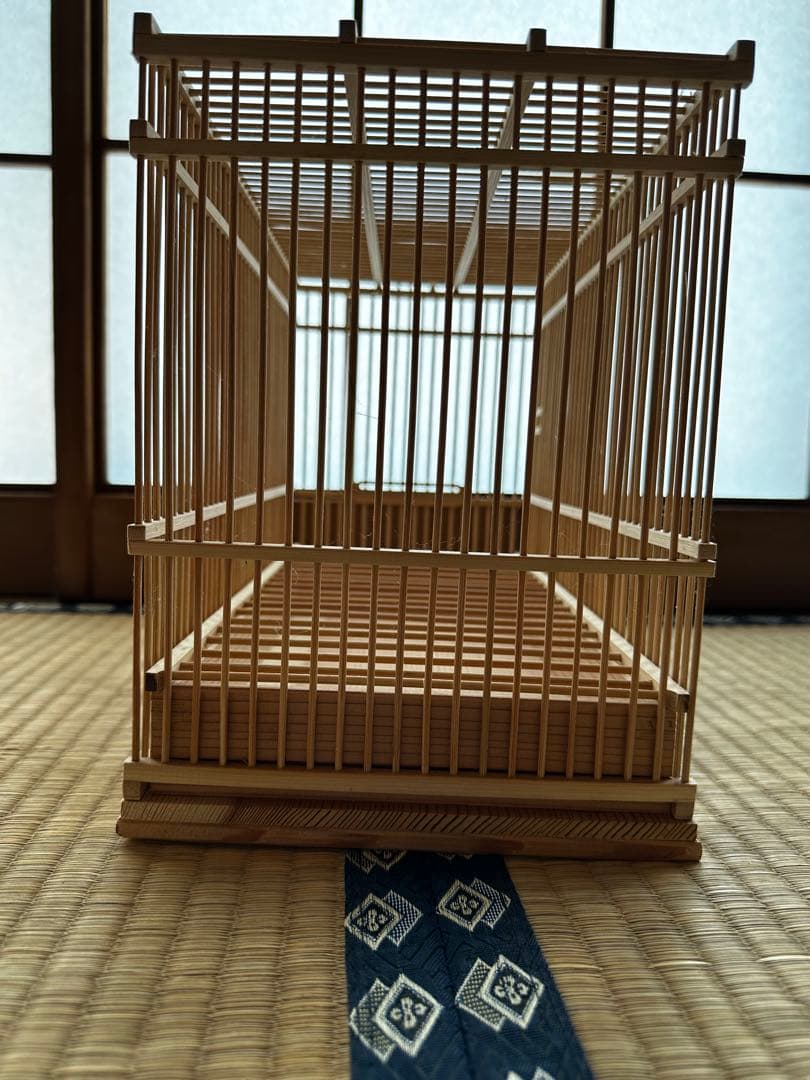 竹製鳥籠 上籠 並籠